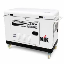 Однофазная дизельная электростанция NiK DG15000 12 кВт (макс. 15 кВт) с ATS