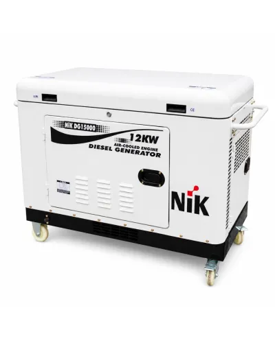 Однофазна дизельна електростанція NiK DG15000 12 кВт (макс. 15 кВт) з ATS