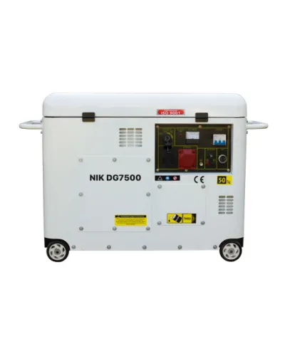 Дизельний генератор NiK DG7500 6,5 кВт з електростартером