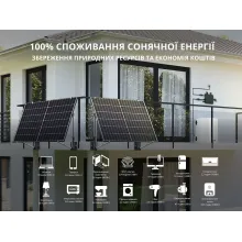 Балконна сонячна система KS SBS800-SET4