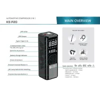 Акумуляторний компресор KS P20