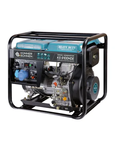 Дизельний генератор «Könner & Söhnen» KS 6100HDE (EURO V)