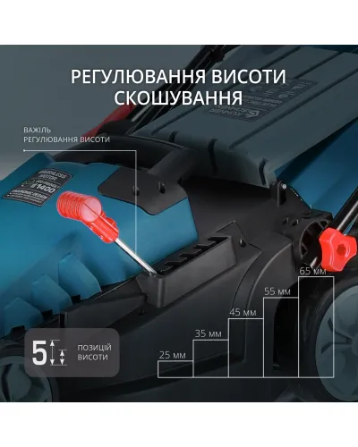 Газонокосарка електрична KS 38LM-BL