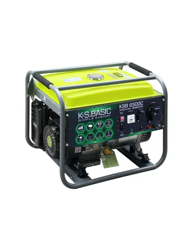 Бензиновий генератор «K&S BASIC» KSB 6500C