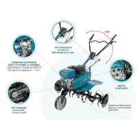 Бензиновий культиватор KS 7HP-950A