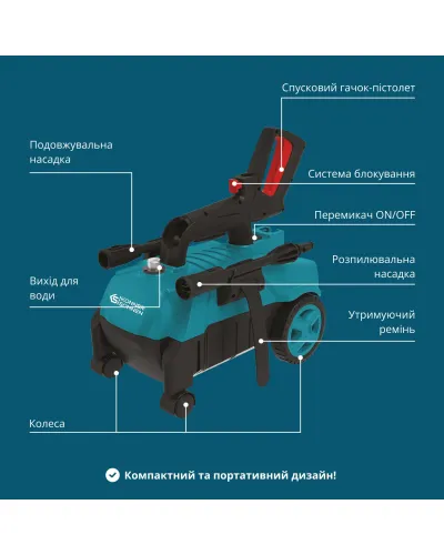 Мийка високого тиску KS PW130H