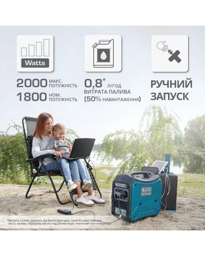 Інверторний генератор KS 2000i S