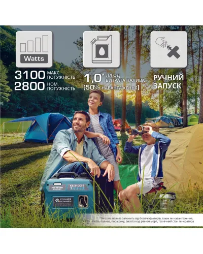 Інверторний генератор KS 3100i S