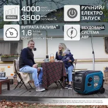 Інверторний генератор KS 4000iE S ATS