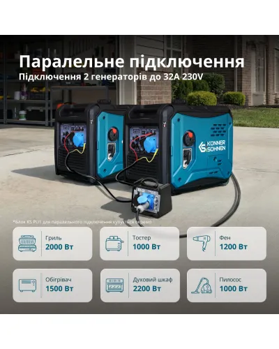 Інверторний генератор KS 6000iE S