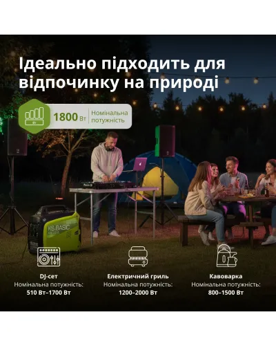 Інверторний генератор KSB 22i S