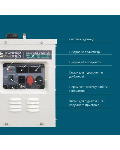 Генератор постійної напруги KS 24VM-DC
