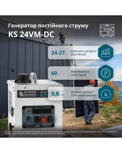 Генератор постійної напруги KS 24VM-DC