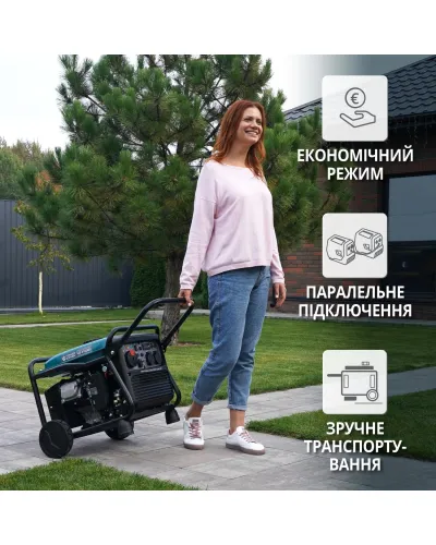 Інверторний газобензиновий генератор KS 4100iEG
