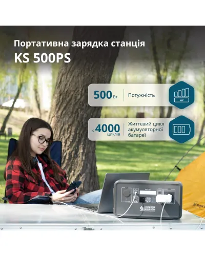 Портативна електростанція KS 500PS