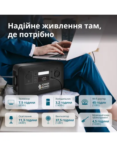 Портативна електростанція KS 500PS