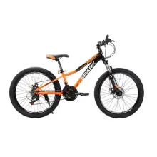 Велосипед SPARK MONTERO JR. (колеса - 24", алюминиевая рама - 11") оранжевый с черным