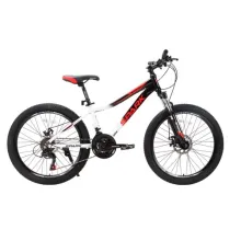 Велосипед SPARK MONTERO JR. (колеса - 24", алюминиевая рама - 13") белый с черным
