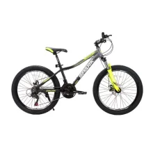 Велосипед SPARK MONTERO JR. (колеса - 24", алюминиевая рама - 13") черный с серым