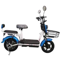Велосипед з електромотором SPARK ZIPPY 14" 48V/400W/12Ah Синій