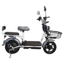 Велосипед з електромотором SPARK ZIPPY 14" 48V/400W/12Ah Сірий
