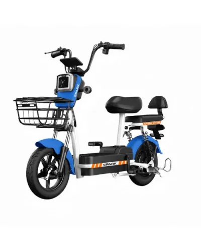 Велосипед с электромотором SPARK BEAM 14" 48V/400W/12Ah Синий