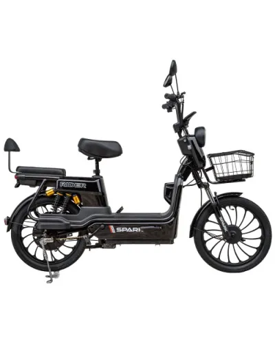 Велосипед с электромотором SPARK RIDER 14" 48V/500W/20Ah Черный
