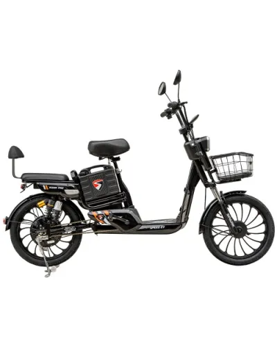 Велосипед з електромотором SPARK RIDER PRO 14" 48V/650W/20Ah Чорний