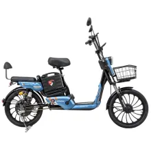 Велосипед с электромотором SPARK RIDER PRO 14" 48V/650W/20Ah Синий
