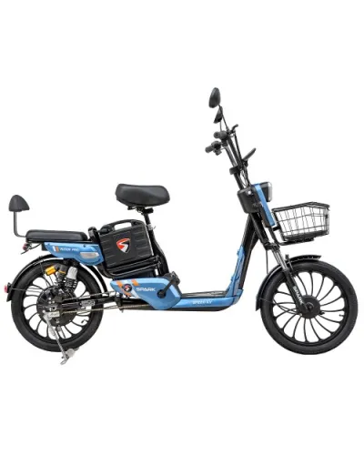 Велосипед з електромотором SPARK RIDER PRO 14" 48V/650W/20Ah Синій