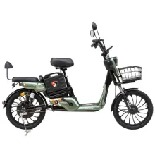 Велосипед з електромотором SPARK RIDER PRO 14" 48V/650W/20Ah Зелений