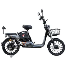 Велосипед с электромотором SPARK RIDER PRO 14" 48V/650W/20Ah Серый