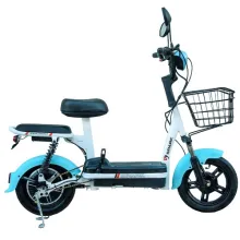 Велосипед з електродвигуном  SPARK COMPACT 14" 48V/400W/12Ah Блакитний