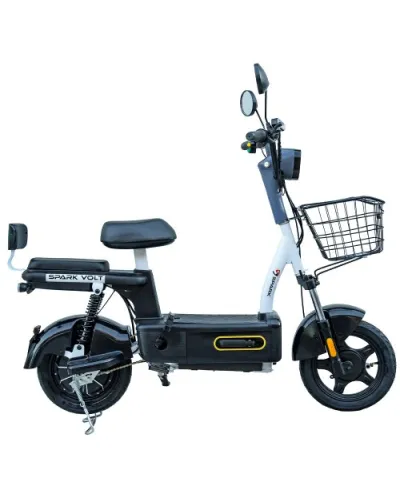 Велосипед с электромотором  SPARK VOLT 14" 48V/400W/12Ah Черный