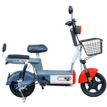 Велосипед з електродвигуном SPARK VOLT 14" 48V/400W/12Ah Червоний із синім