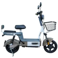 Велосипед с электромотором  SPARK VOLT 14" 48V/400W/12Ah Бежевый