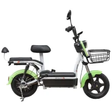Велосипед с электромотором  SPARK CITY 14" 48V/500W/20Ah Зеленый