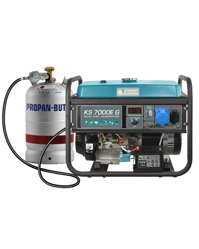 Генератор газобензиновий «Könner & Söhnen» KS 7000E G