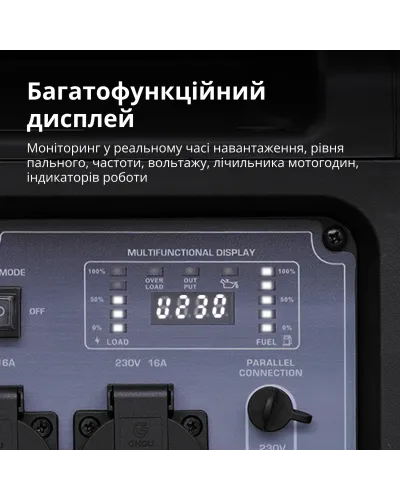 Інверторний газобензиновий генератор KS 4000iEG S