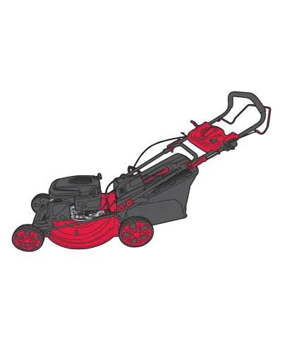 Газонокосарка бензинова Vitals Master Zp 53223kds