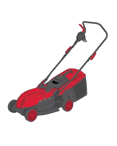 Газонокосарка електрична Vitals Master EZP 3414j